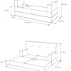 by KlipKlap KK Kids Sofa, beige