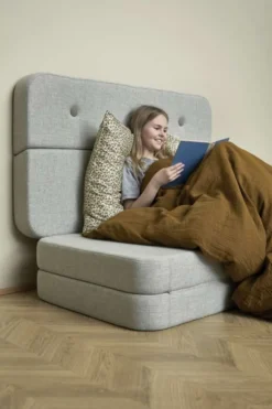 by KlipKlap KK Kids Sofa, beige