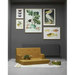 by KlipKlap KK Kids Sofa, mustard