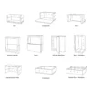 By klipklap KK play fold square Multi grey w. grey