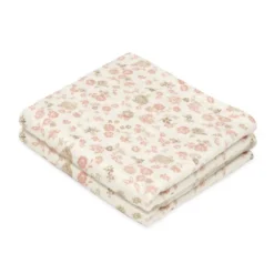Cam Cam Muslin Stofble Med Tryk 2-pak - Augusta