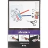 CC Hobby krympeplast, 10 ark - Mat transparent