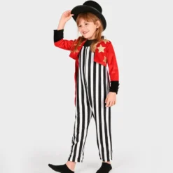 Cirkus Direktør Med Hat - Udklædning 6-8 år