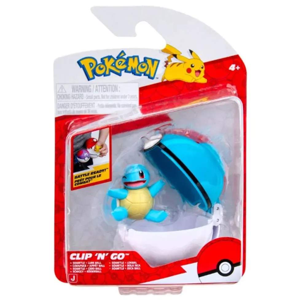 Clip N' Go Squirtle i Lure Ball