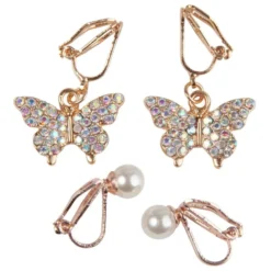 Clip-On Øreringe Butterfly