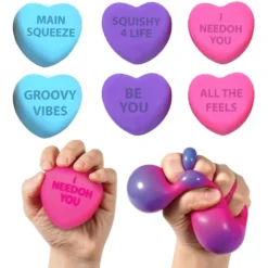 Color Change Squeeze Heart - Flere varianter (1 stk)