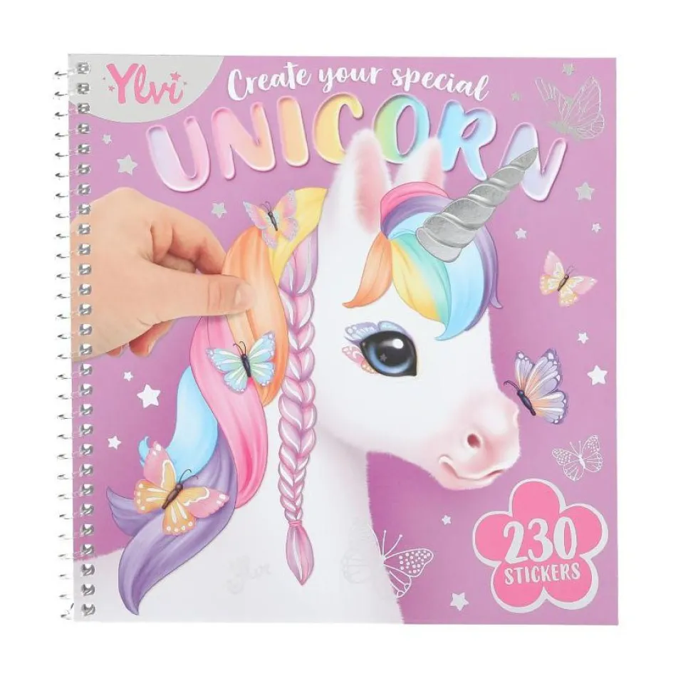 Create Your Special Enhjørninge Stickersbog