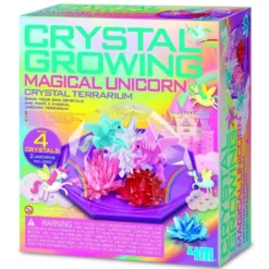 Crystal Growing Magical Unicorn