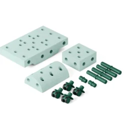 Curiosity Sæt Ocean Mint/Forest Green (13 dele)