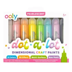 3D Effekt Prikmaling Pearlescent (8 stk)