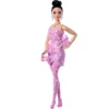 Deluxe Style Pink Denim Star Wrap Asian