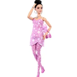 Deluxe Style Pink Denim Star Wrap Asian