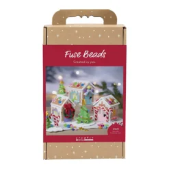 DIY Kit Rørperler Julehuse - Flere varianter (1 stk) Farver