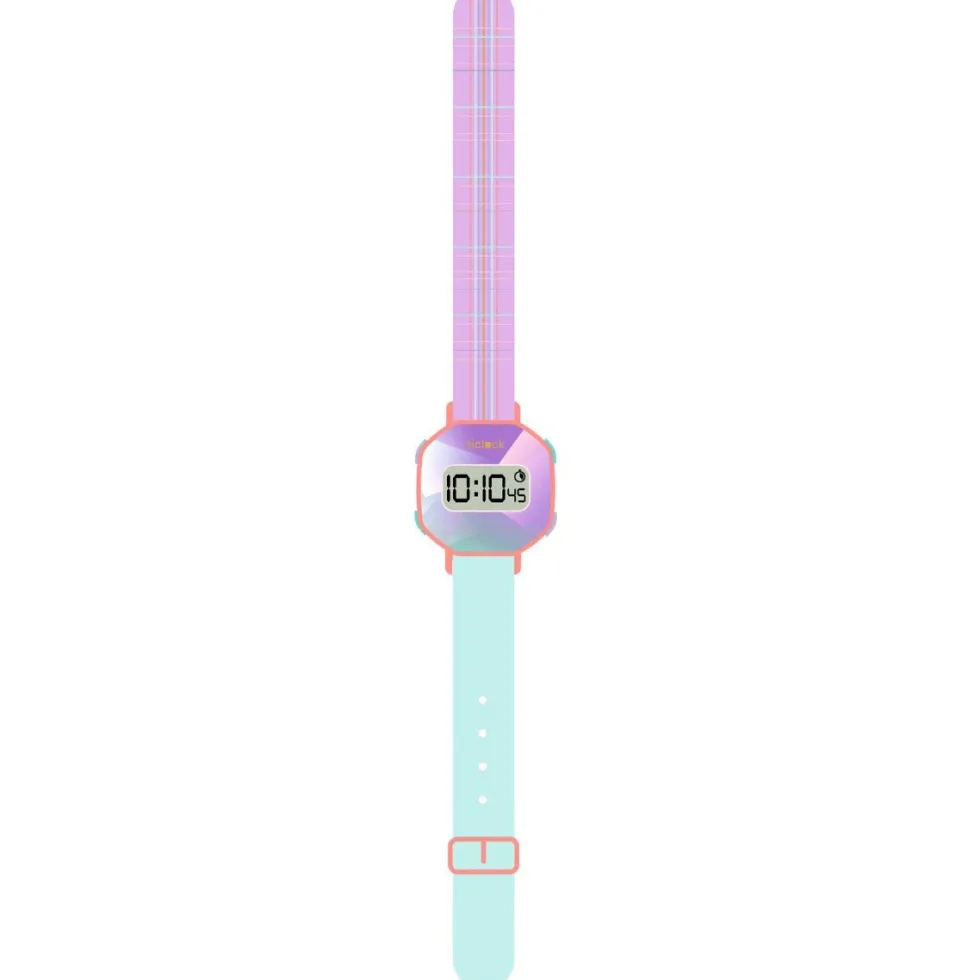 Djeco ticlock digitalur, lilla prismer