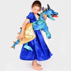 Drage Ride-On Kostume I Blå