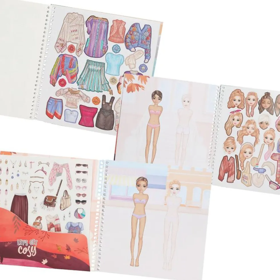 Dress Me Up Stickersbog COSY