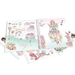 Dress Me Up Stickersbog med Fantasy