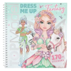 Dress Me Up Stickersbog med Fantasy