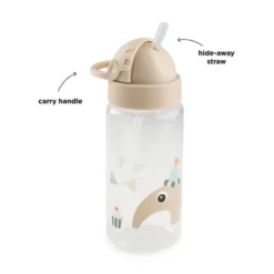 Drikkedunk Med Sugerør Celebration Sand (350 ml)
