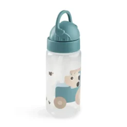 Drikkedunk Med Sugerør Tiny Farm Blue (350 ml)