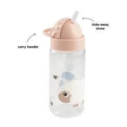 Drikkedunk Med Sugerør Tiny Farm Powder (350 ml)