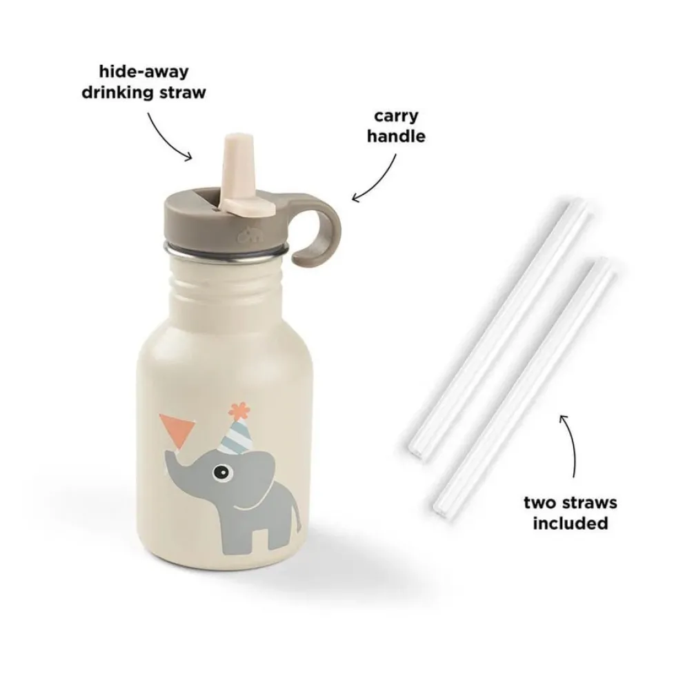 Drikkeflaske I Rustfrit Stål Celebration Sand (350 ml)