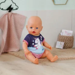 Dukke Pyjamas med Enhjørning (43 cm)