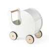 Dukkevogn i Træ i Classic White