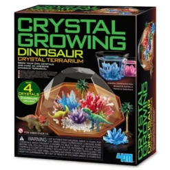 Eksperiment Legetøj Dinosaur Crystal Terrarium