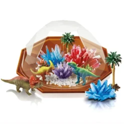 Eksperiment Legetøj Dinosaur Crystal Terrarium