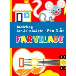 Farvelade, malebog for de mindste fra 3 år