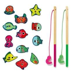 Farverige Fisk Fiskespil
