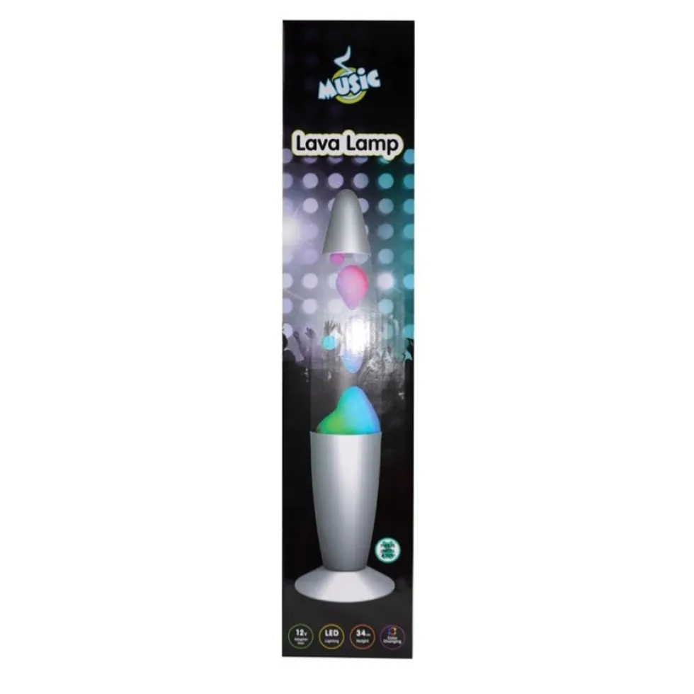 Farveskiftende Lava Lampe