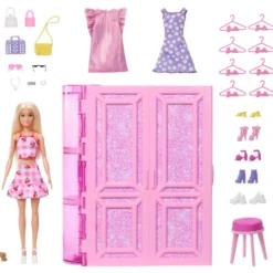 Fashion Fun Dream Garderobeskab Med Dukke