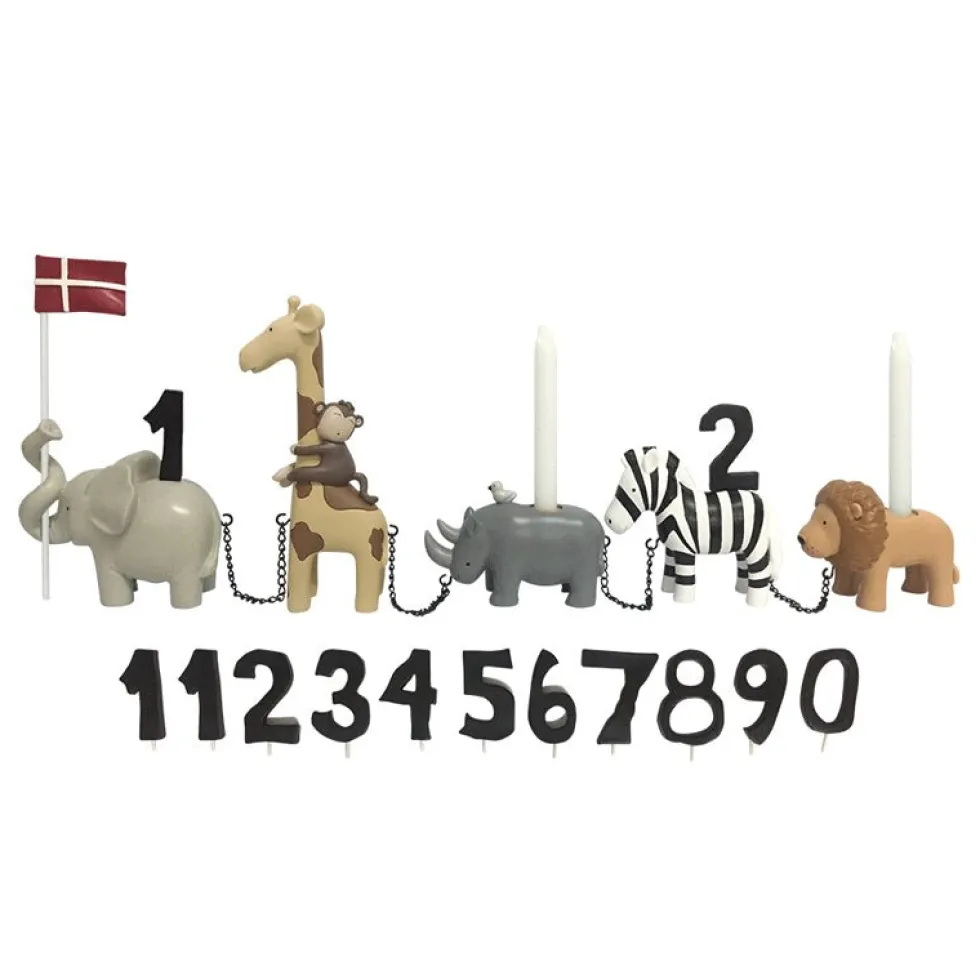 Fødselsdagstog Med Safaridyr