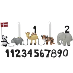 Fødselsdagstog Med Zoo Dyr