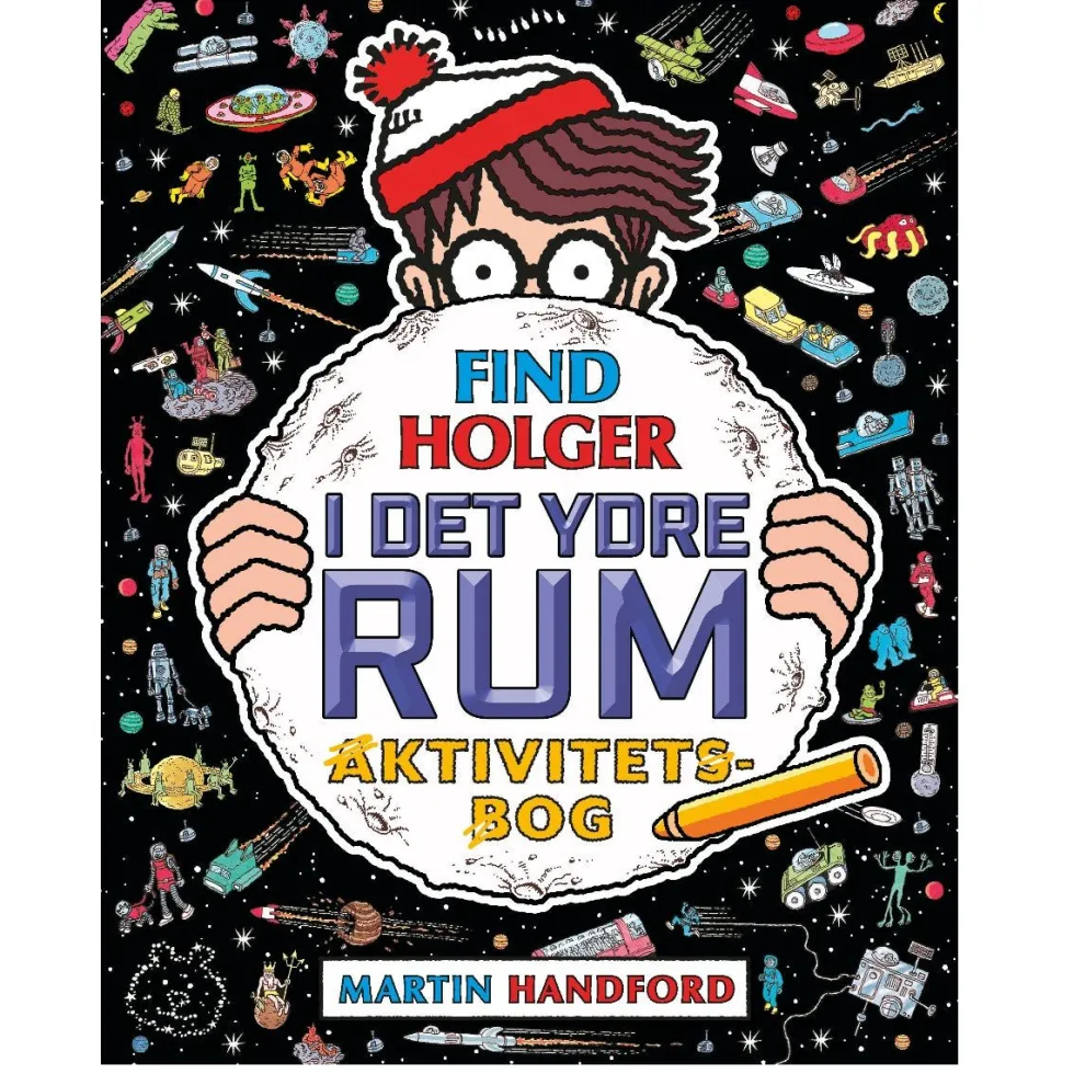 Find Holger - I det ydre rum, aktivitetsbog