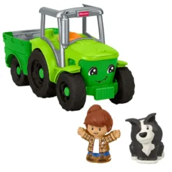 Fisher Price Little People Push & Play Traktor