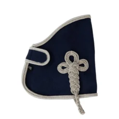 Fleecedækken i Navy