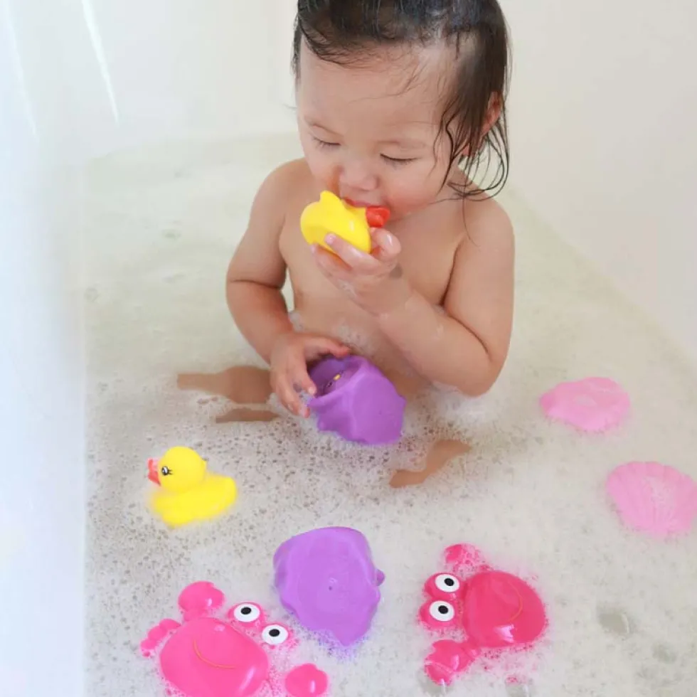 Floating Sea Friends Pink Forseglet