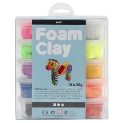 Foam Clay 10 x 35 gram