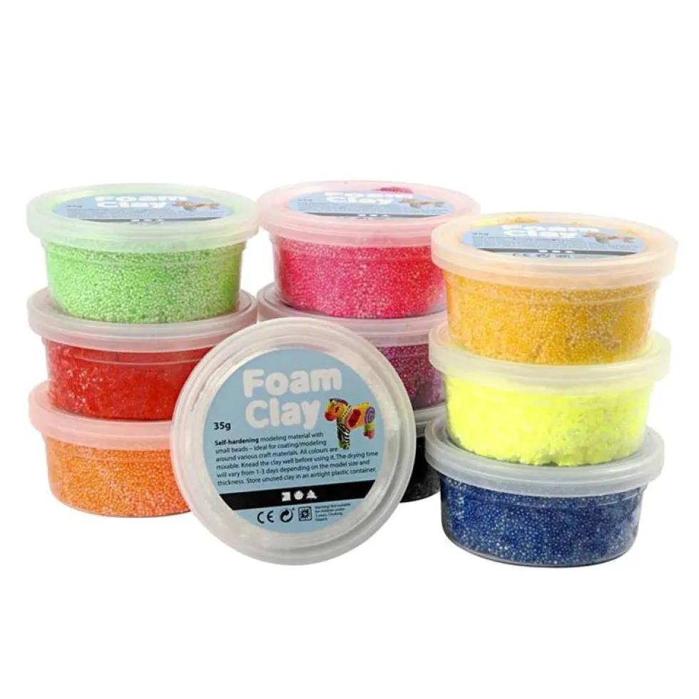 Foam Clay 10 x 35 gram