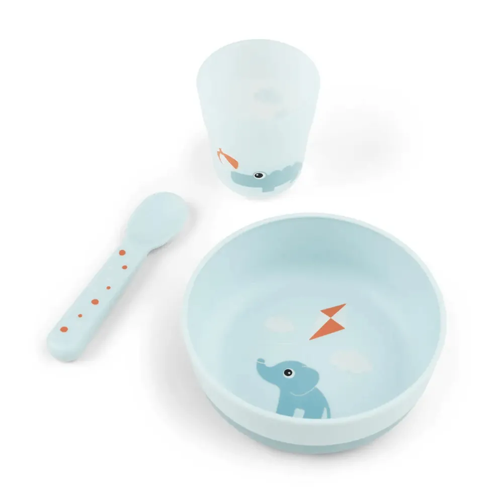 Foodie Det Første Spisesæt Playground Blue