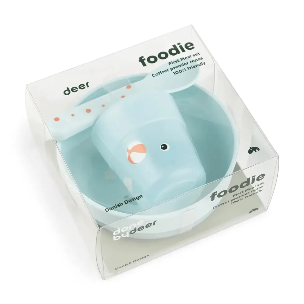 Foodie Det Første Spisesæt Playground Blue