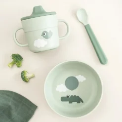 Foodie Første Spisesæt Green