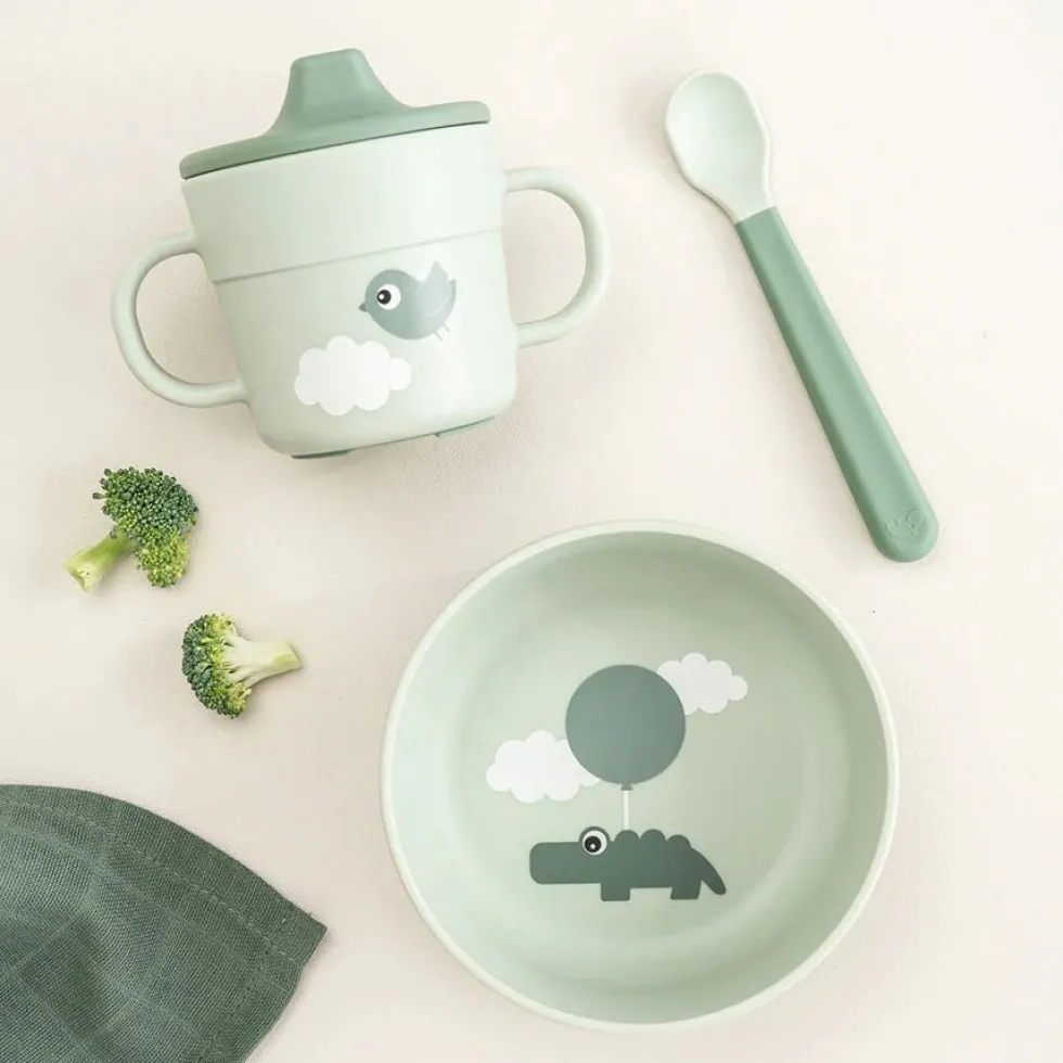 Foodie Første Spisesæt Green