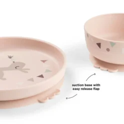 Foodie Spisesæt Med Sugekop Celebration Powder
