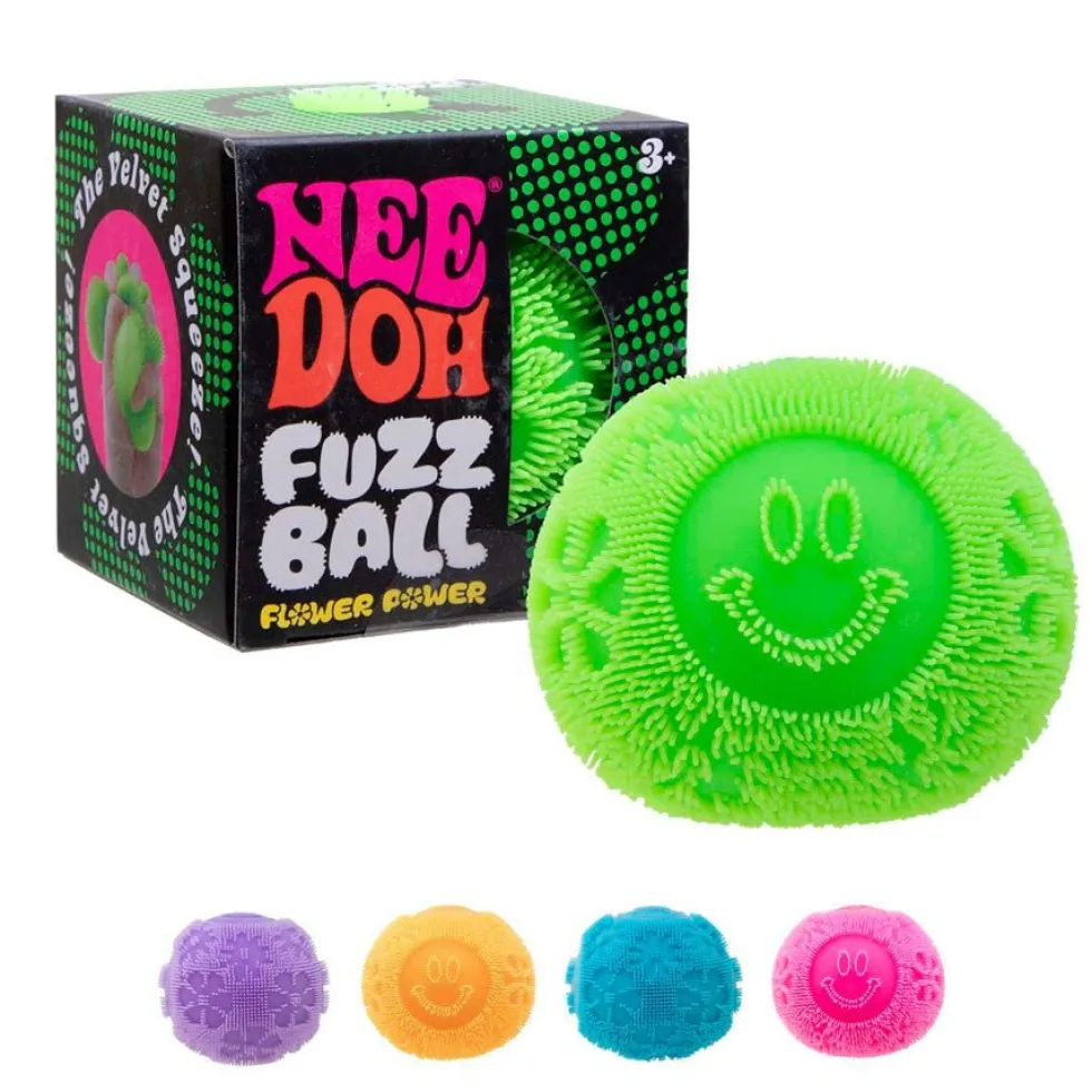 Fuzz Ball Flower Power - Flere varianter (1 stk)