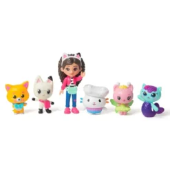 Gabby's Dollhouse, Big Cat-Venture 6-pak figurer