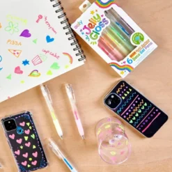 Gelpen Multi-Surface Deco Jelly Gloss Neon (6 stk)